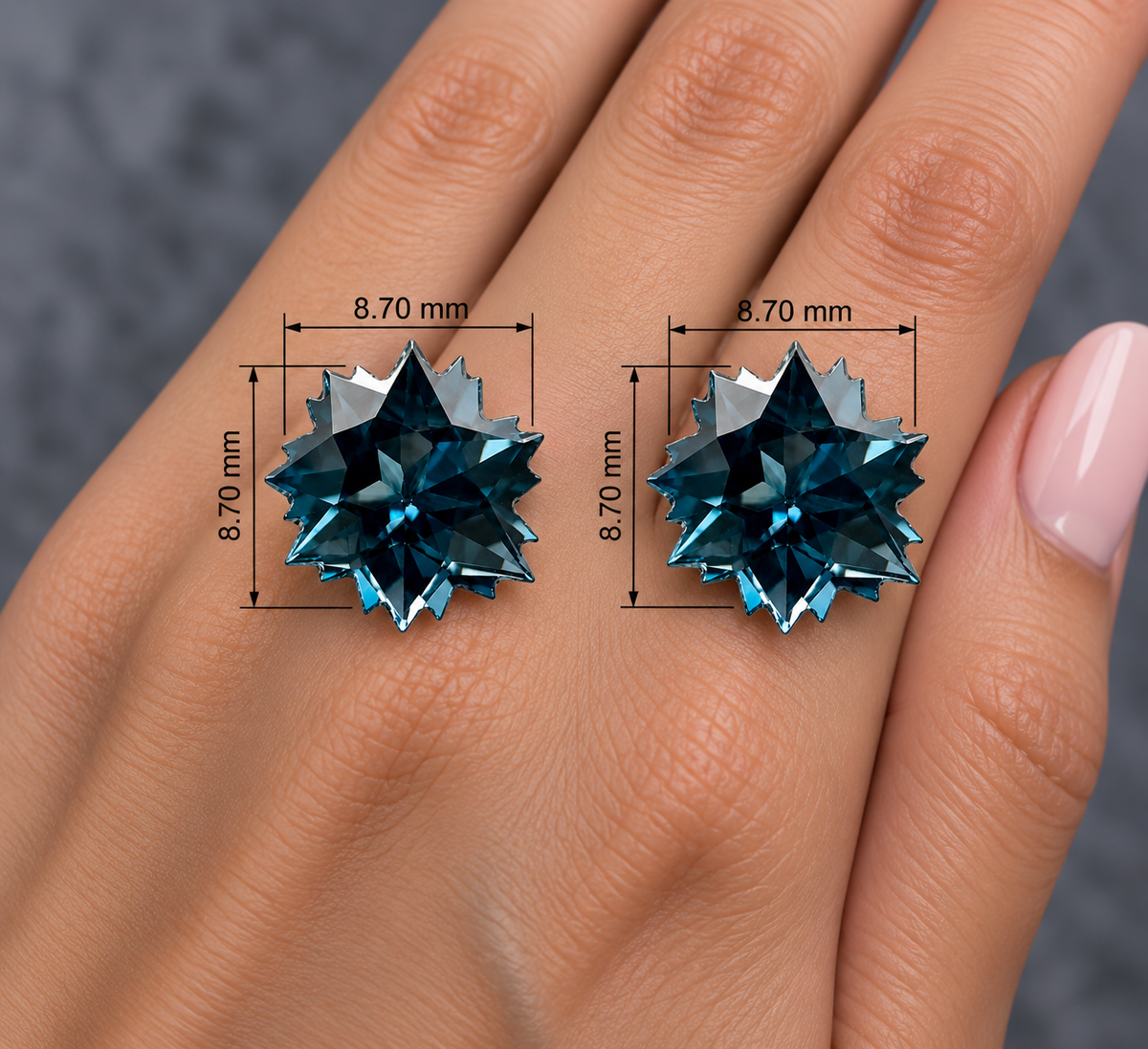 Topazio London Stars 5.60ct – Pietra Preziosa per Gioielleria