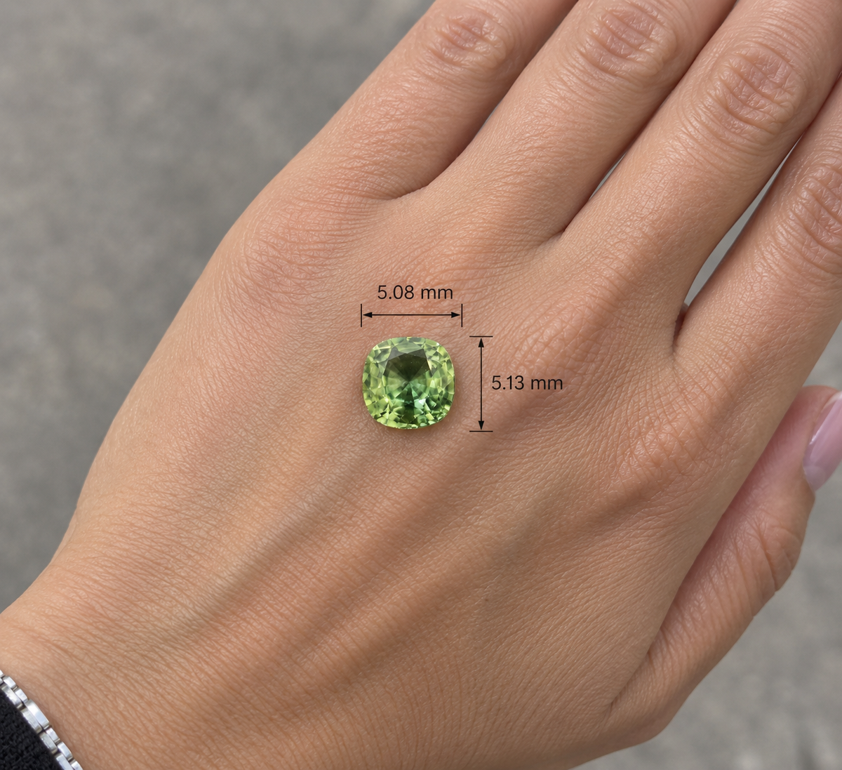 GREEN SAPPHIRE 💚 0.70 CT