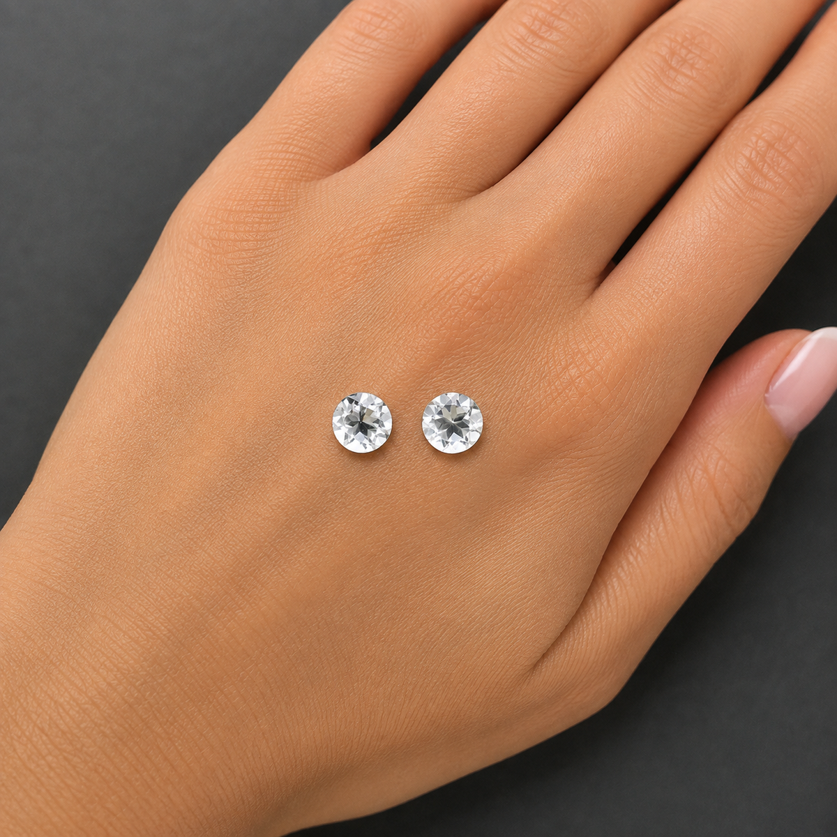 WHITE TOPAZ 🤍 CT 3.30