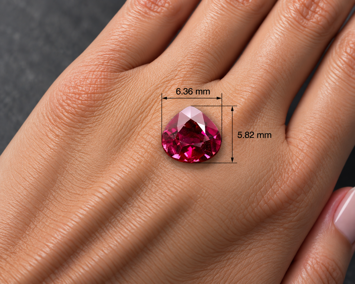 RHODOLITE 🩷 CT 1.20