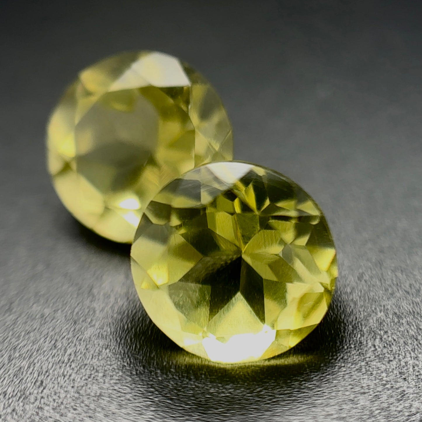 Quarzo Lemon Naturale Tondi 3.70ct – Pietra Semipreziosa Giallo Limone per Gioielleria