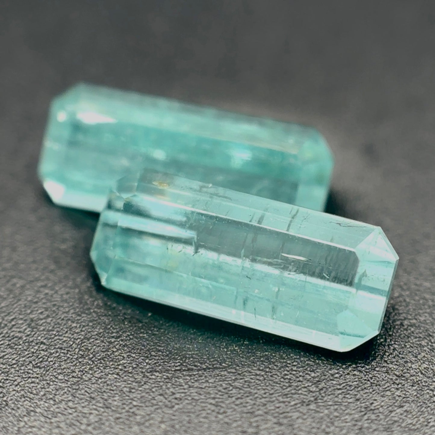 Tormalina Seafoam Ottagoni 1.70ct – Pietra Preziosa per Gioielleria