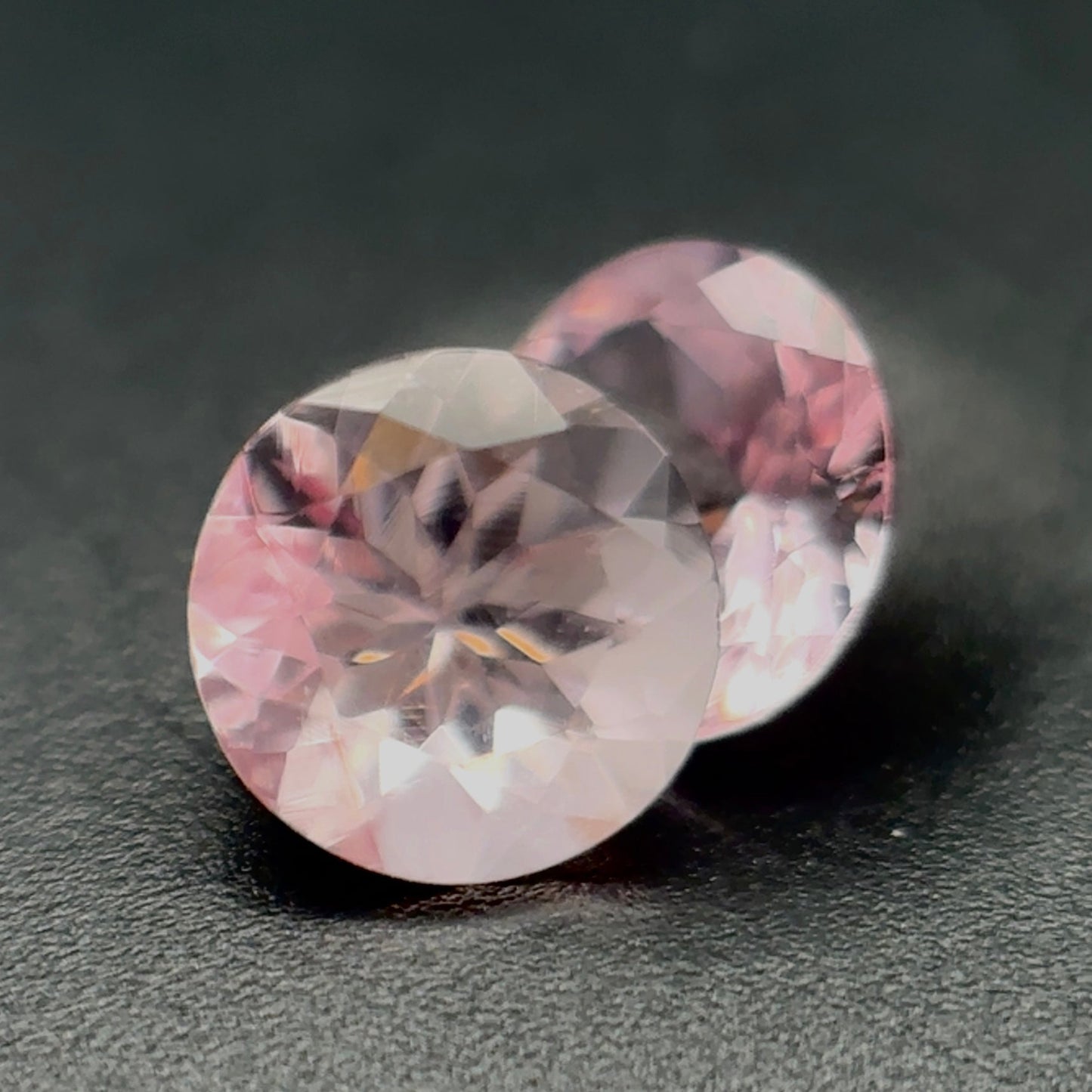 Morganite Naturale Tondi 1.55ct – Pietra Preziosa Rosa per Gioielleria