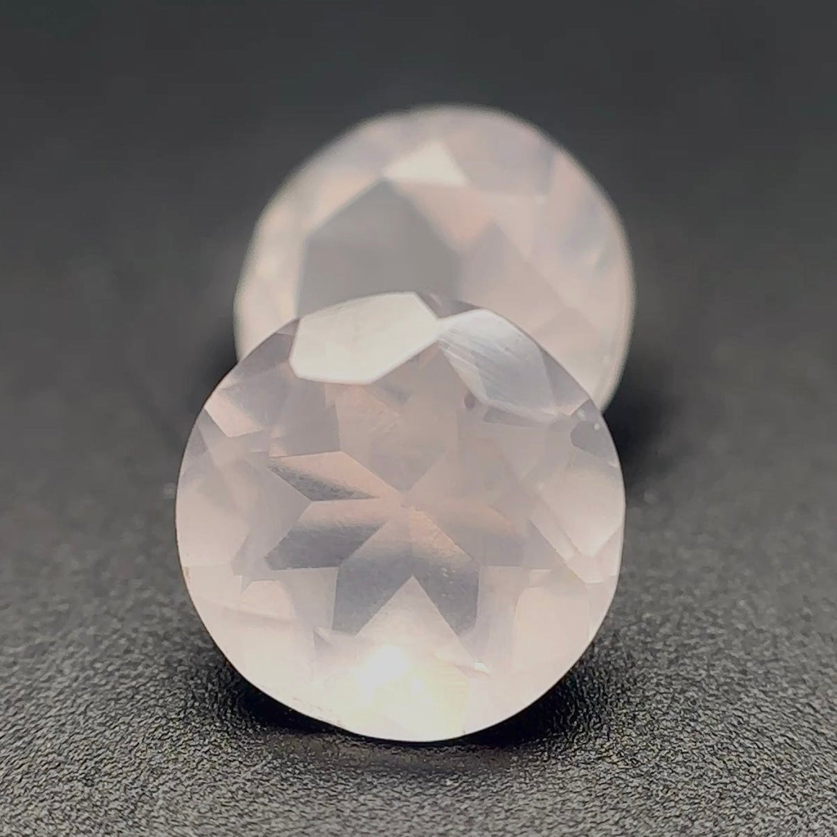 Quarzo Rosa Naturale Tondi 3.55ct – Pietra Semipreziosa per Gioielleria