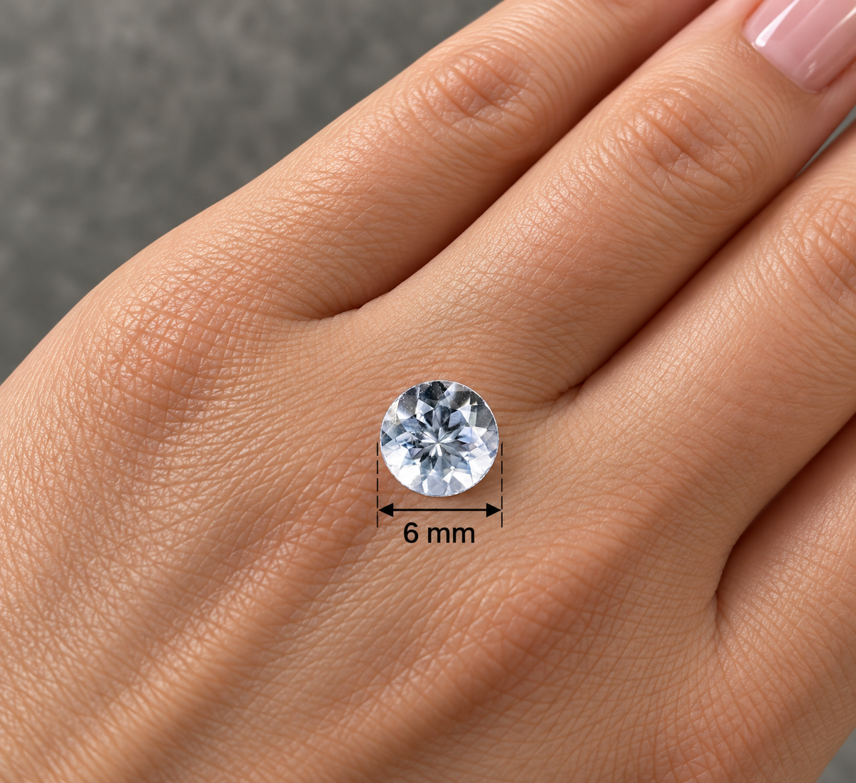 Tanzanite Naturale Unheat Tondo 1.20ct – Gemma Non Trattata per Gioielleria