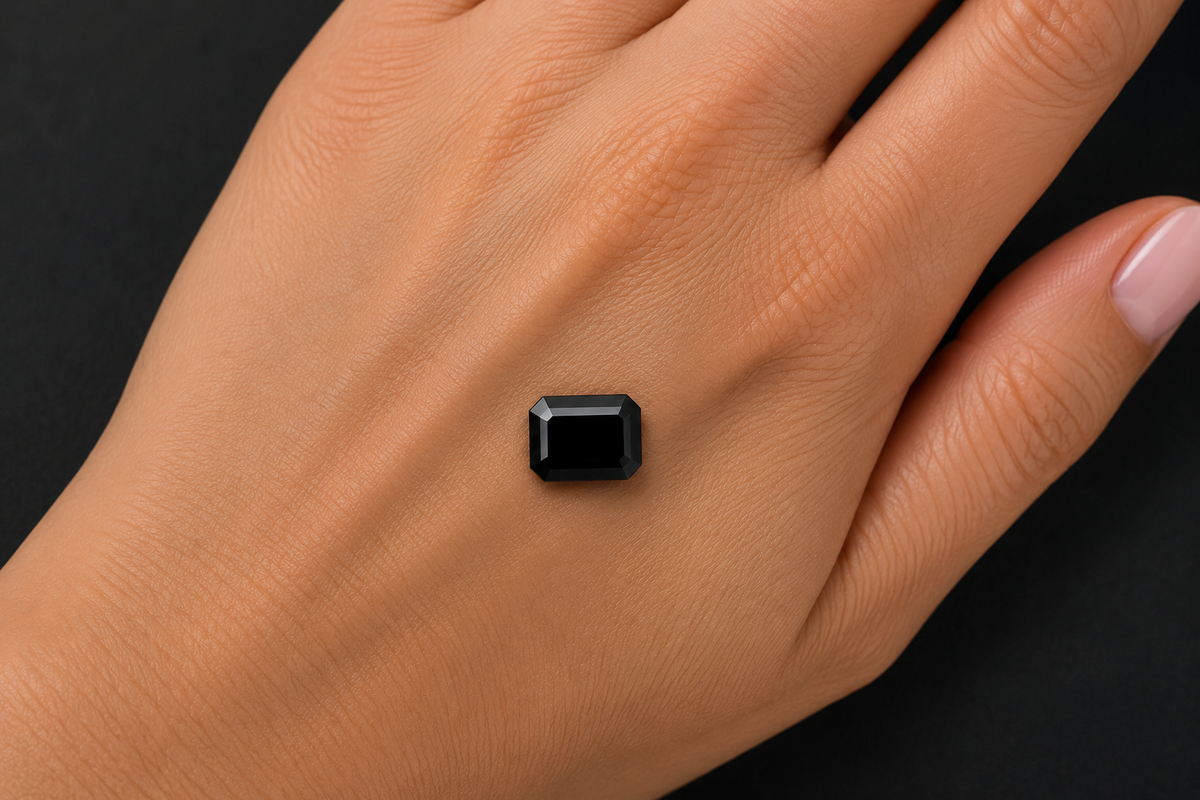 Tormalina Shorlite Ottagono 3.70ct – Pietra Preziosa per Gioielleria