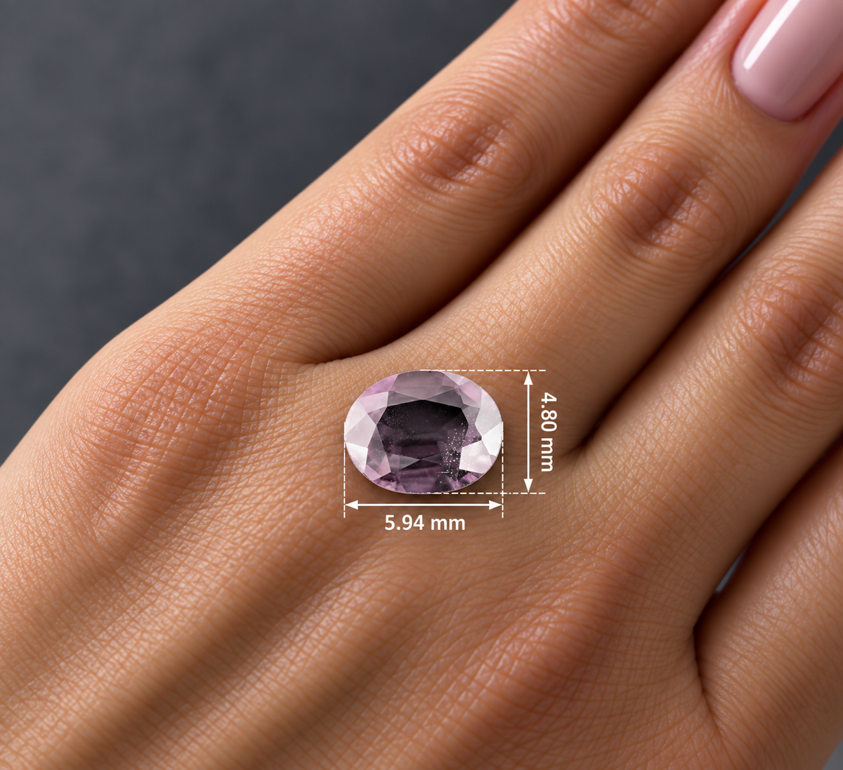 PURPLE SPINEL 💜 CT 0.70