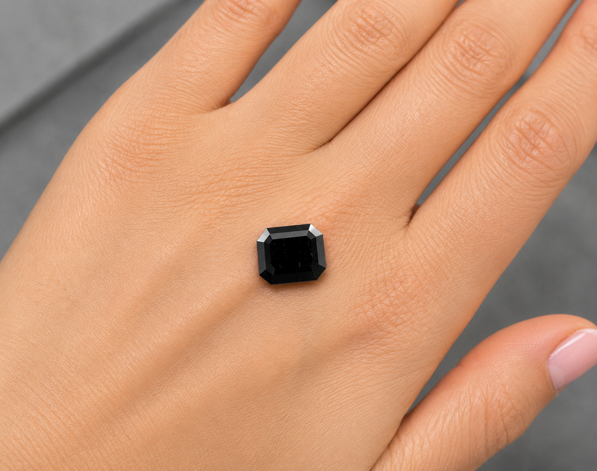 Tormalina Shorlite Ottagono 5.45ct – Pietra Preziosa per Gioielleria