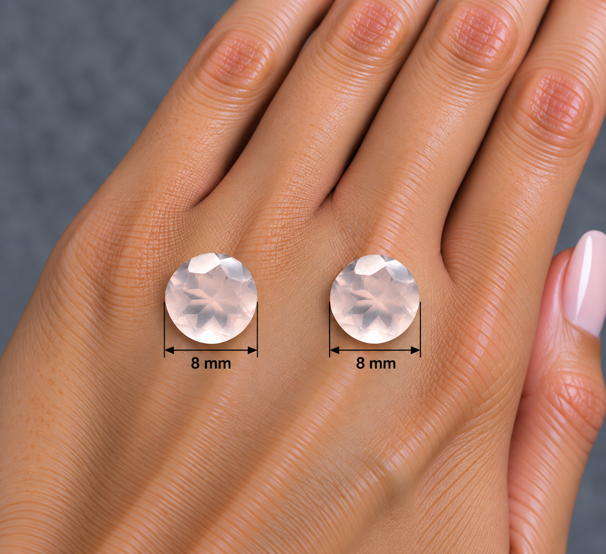 ROSE QUARTZ 🩷 CT 3.55