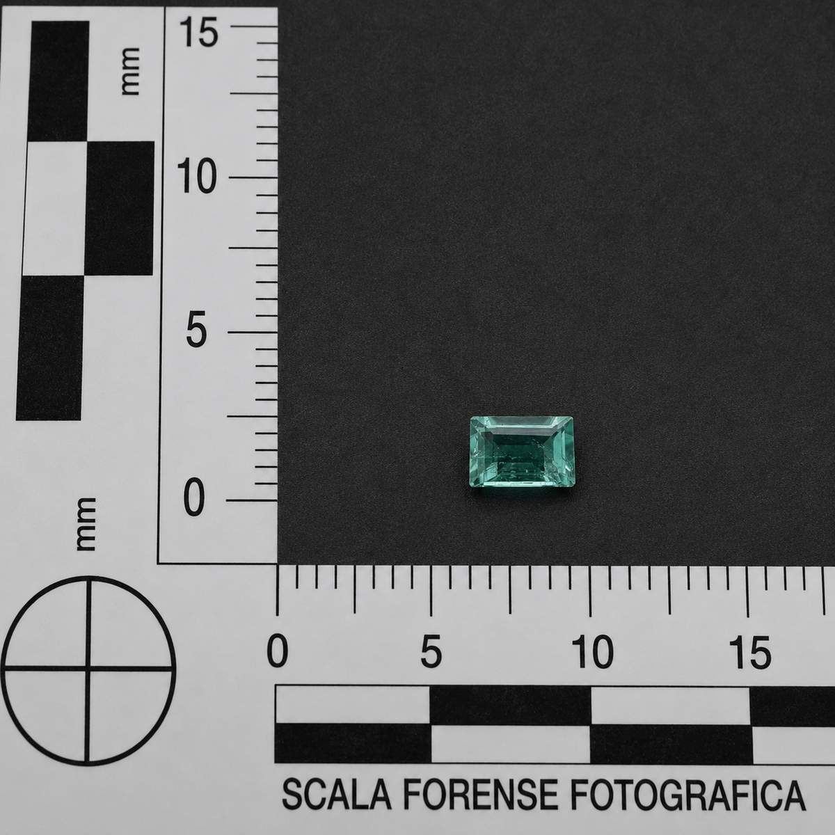 Tormalina Seafoam Baguette 0.65ct – Pietra Preziosa per Gioielleria