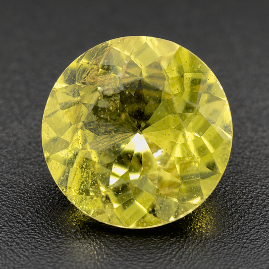 Crisoberillo Naturale Tondo 0.90ct – Gemma Rara Gialla per Gioielleria