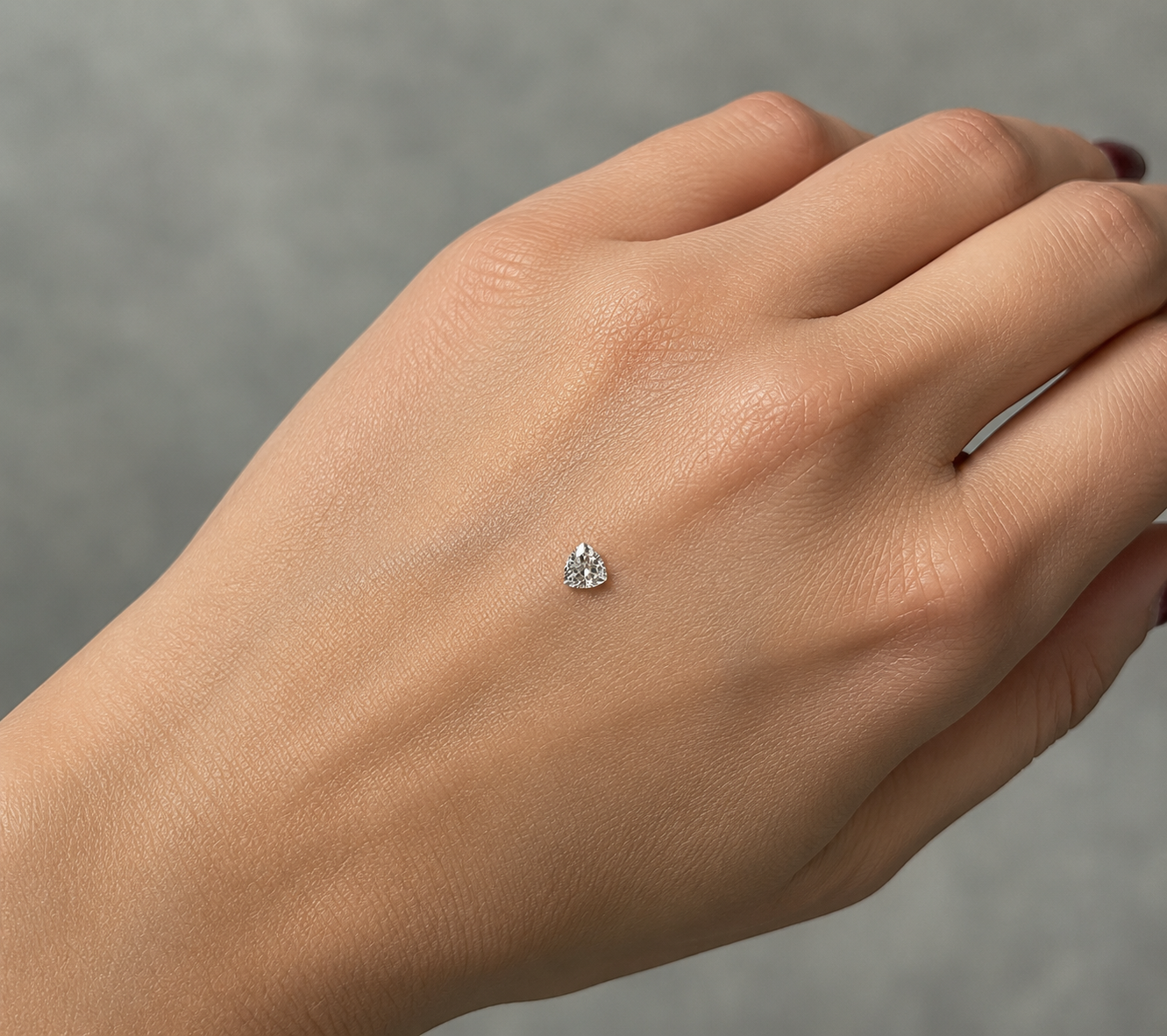 Goshenite Naturale Trillion 2.15ct – Berillo Incolore per Alta Gioielleria