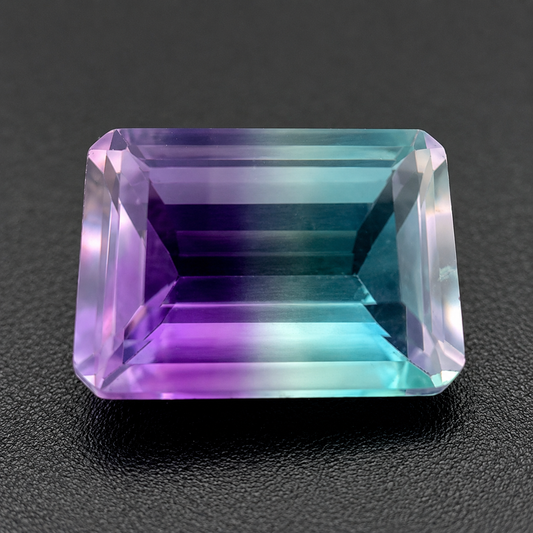 Fluorite Arcobaleno Naturale Ottagono 10.55ct – Pietra Sempreziosa per Gioielleria