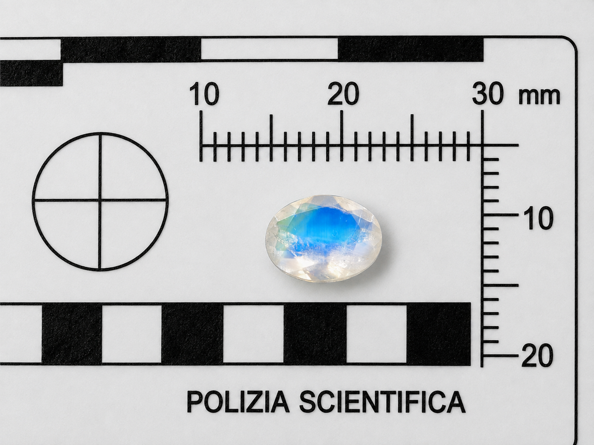 Moonstone Naturale Ovale 1.15ct – Pietra di Luna per Gioielleria