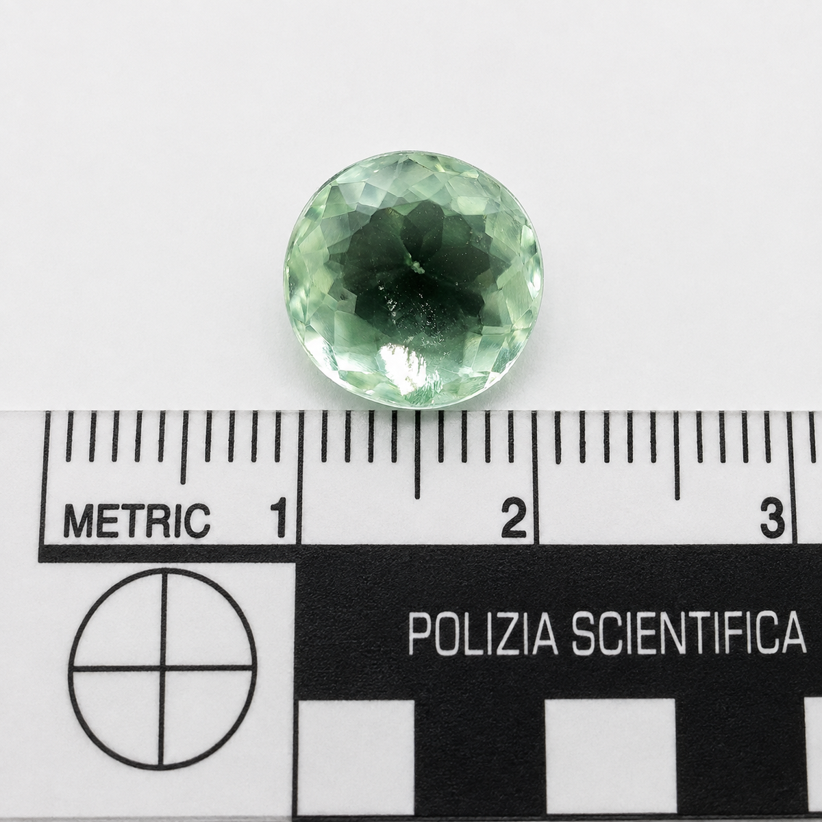 Fluorite Naturale Tondo 6.10ct – Pietra Semipreziosa per Gioielleria