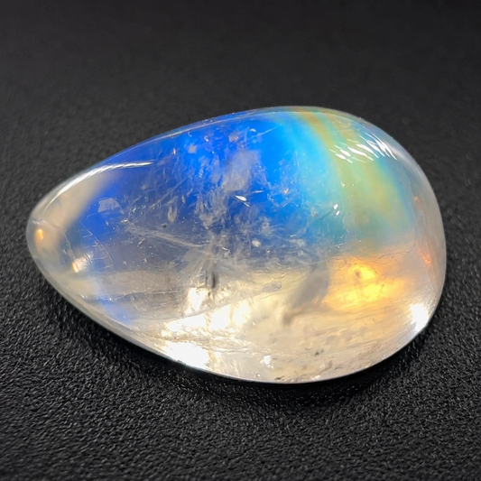 Moonstone Naturale Goccia Cabochon 5.55ct – Pietra di Luna per Gioielleria