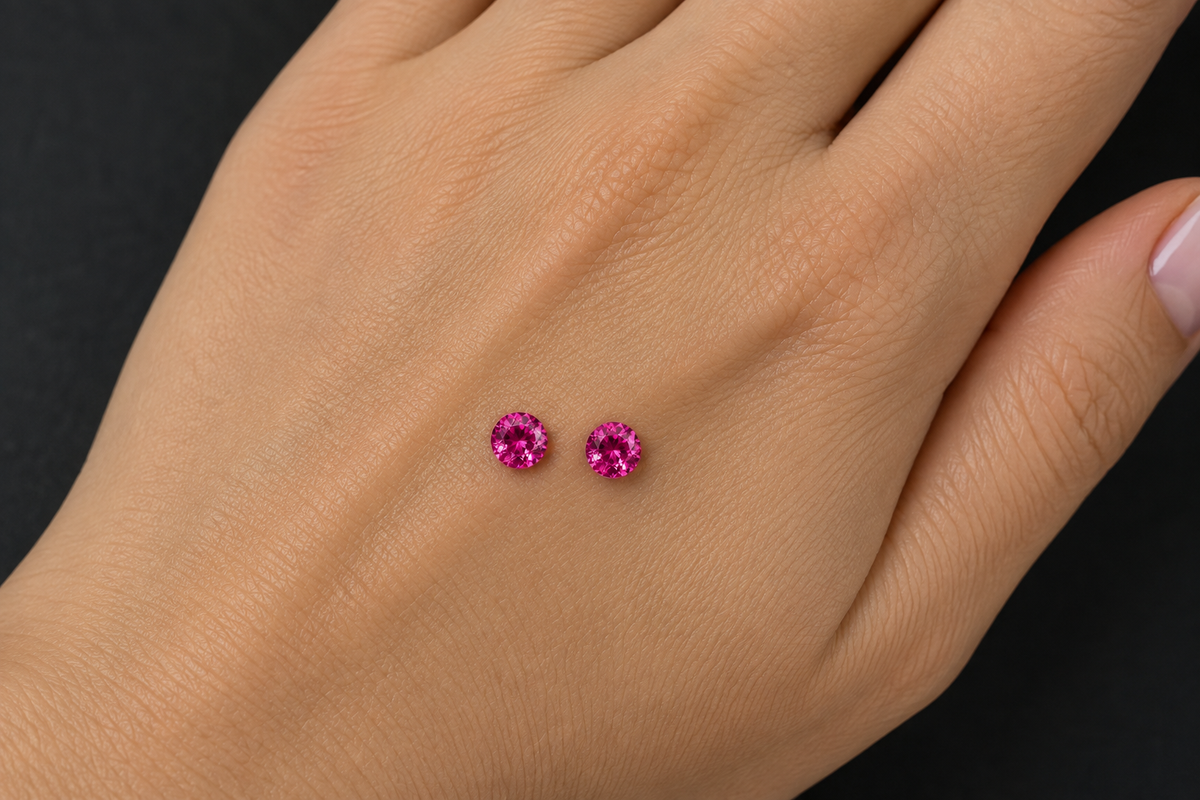 Tormalina Rosa Tondo 1.15ct – Pietra Preziosa per Gioielleria