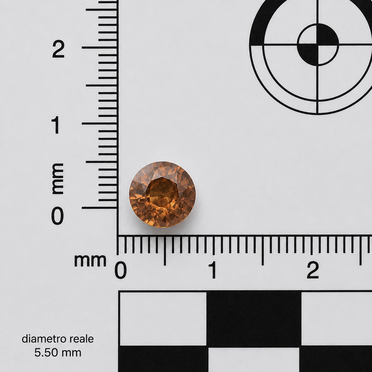 Granato ColorChange Naturale Tondo 0.80ct – Gemma Rara Cambia Colore