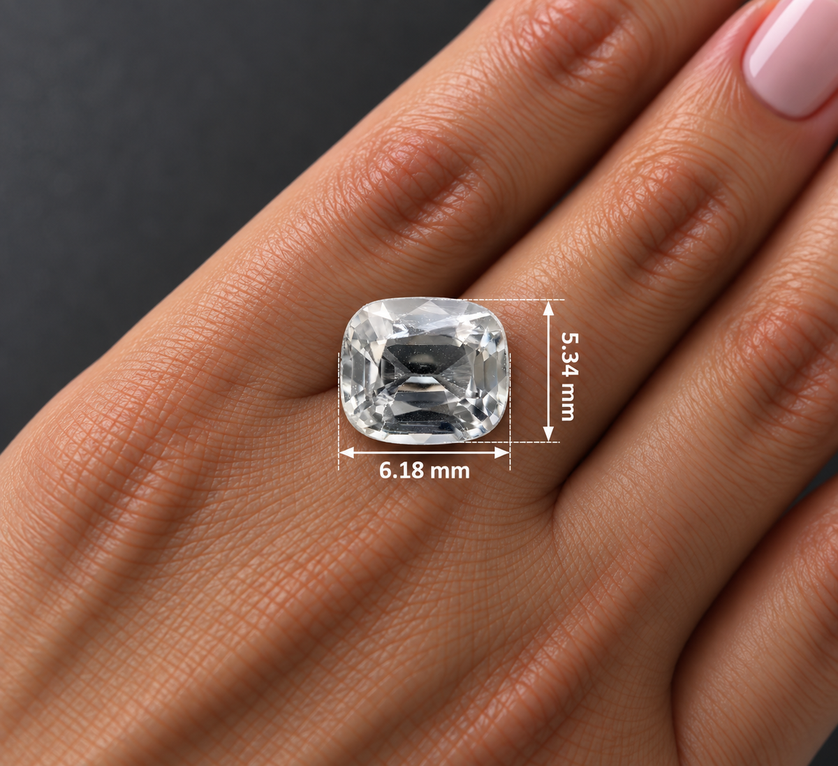 GREY SPINEL 🩶 CT 0.95