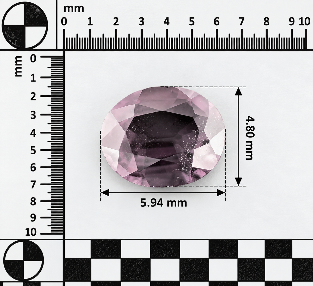 PURPLE SPINEL 💜 CT 0.70