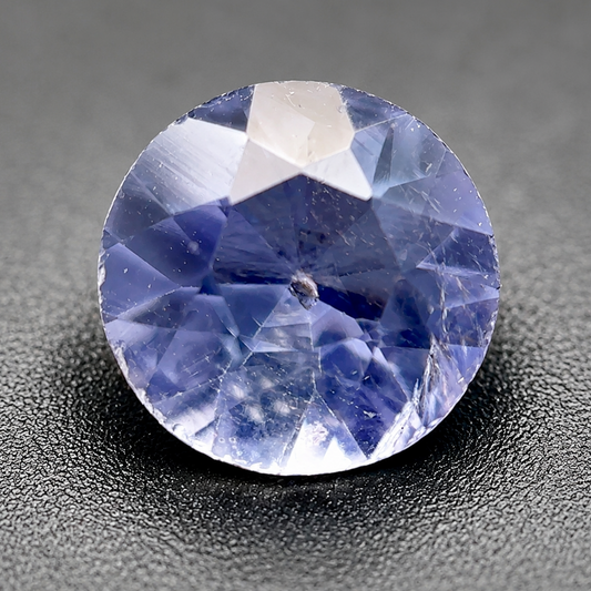 Iolite Naturale Tondo 1.10ct – Gemma Viola Pleocroica per Gioielleria