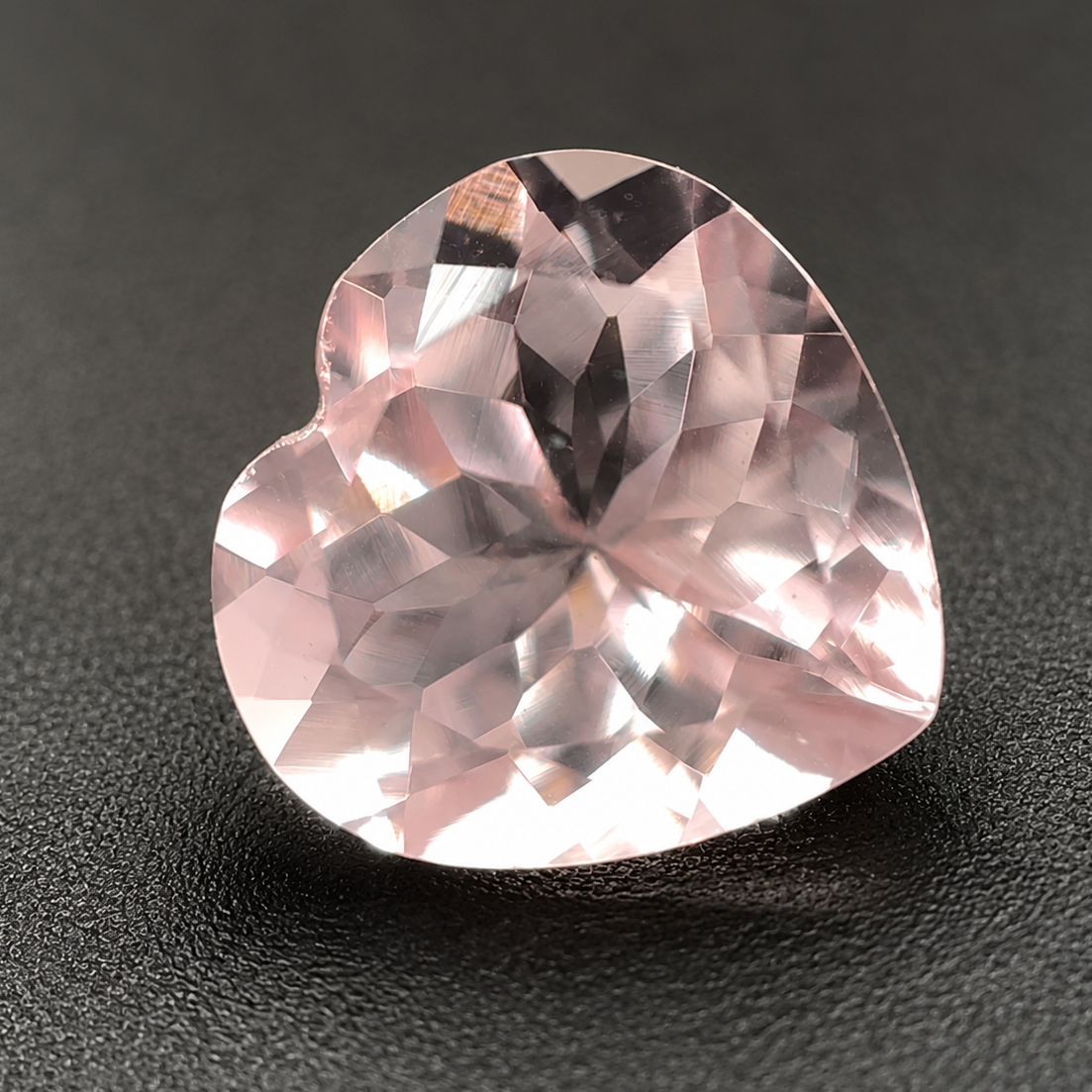 Morganite Naturale Cuore 1.05ct – Pietra Preziosa Rosa per Gioielleria