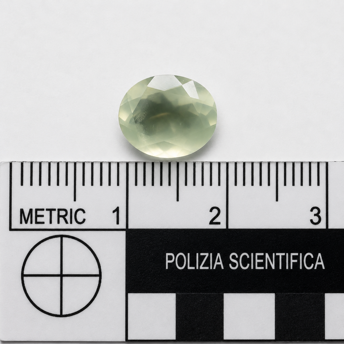 Prenite Naturale Ovale 4.75ct – Pietra Sempreziosa Verde per Gioielleria