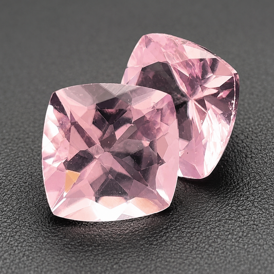 Morganite Naturale Cushion 0.85ct – Pietra Preziosa Rosa per Gioielleria