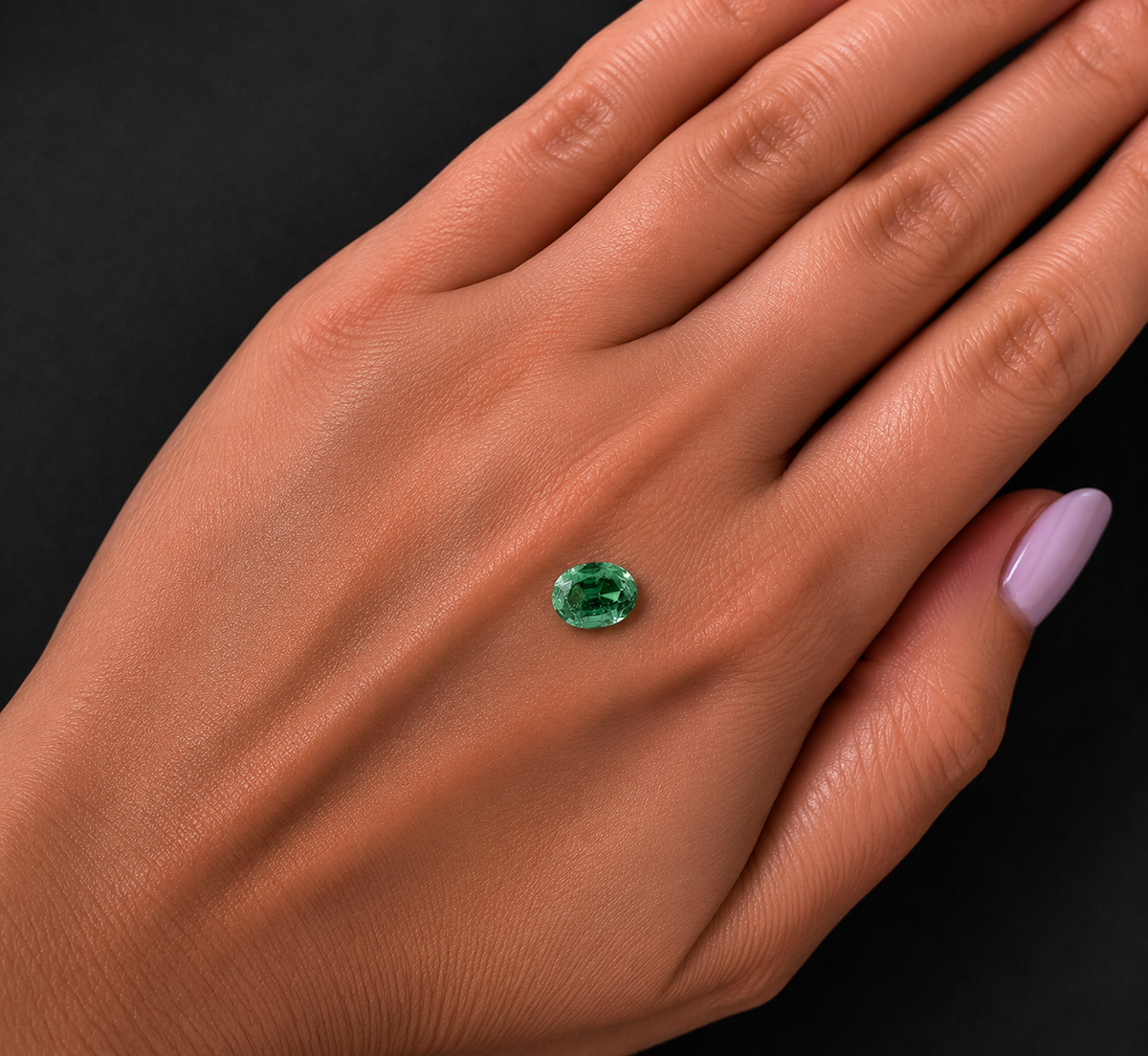 Tormalina Chrome Ovale 2.80ct – Pietra Preziosa Rara per Gioielleria
