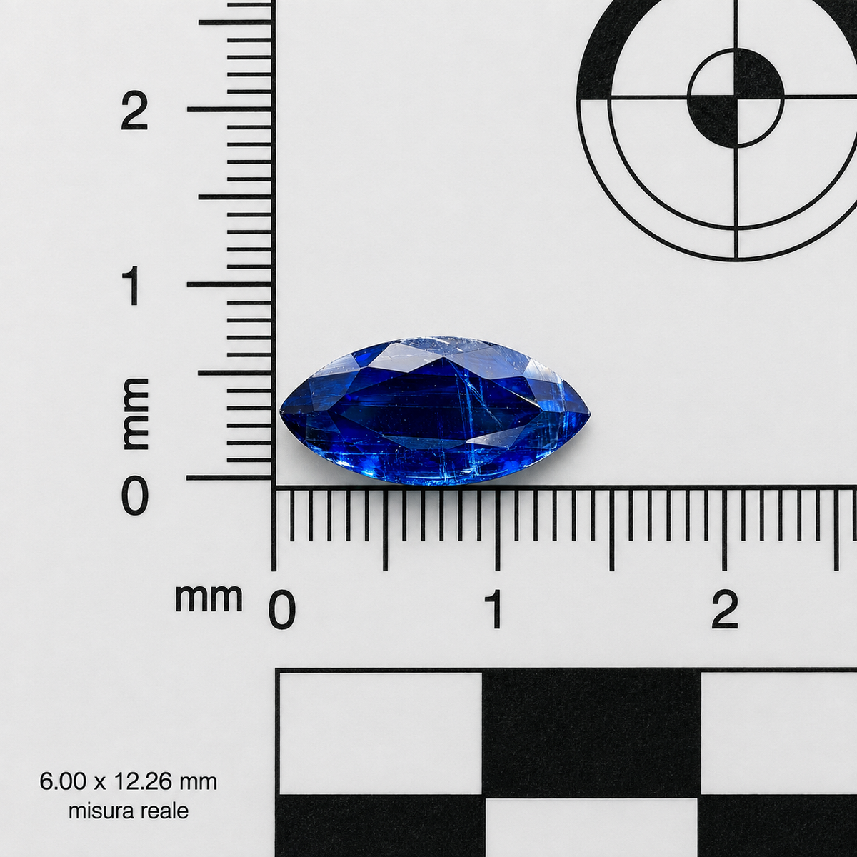 Kyanite Naturale Marquise 2.90ct – Gemma Blu per Gioielleria