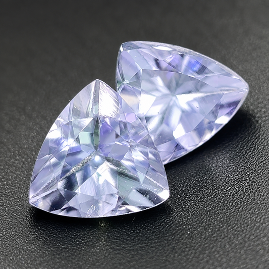 Tanzanite Naturale Unheat Trillion 1.10ct – Gemma Non Trattata per Gioielleria