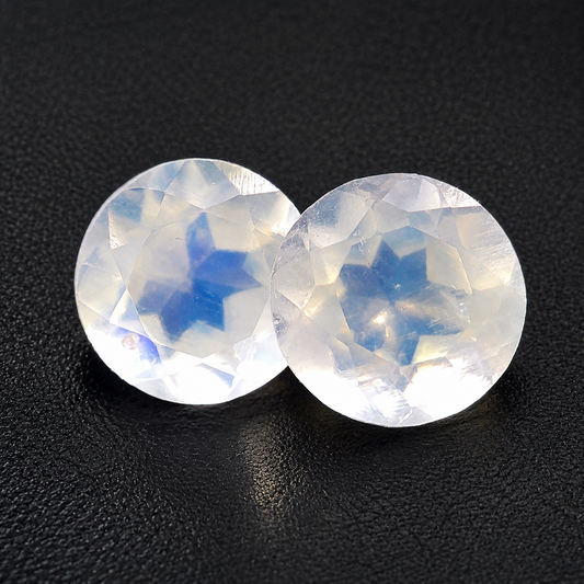 Moonstone Naturale Tondi 0.95ct – Pietra di Luna per Gioielleria