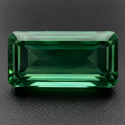 Quarzo Verde Naturale Ottagono 10.15ct – Pietra Semipreziosa per Gioielleria