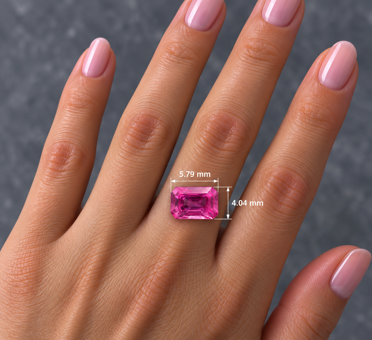 PINK SAPPHIRE 🩷 CT 0.70