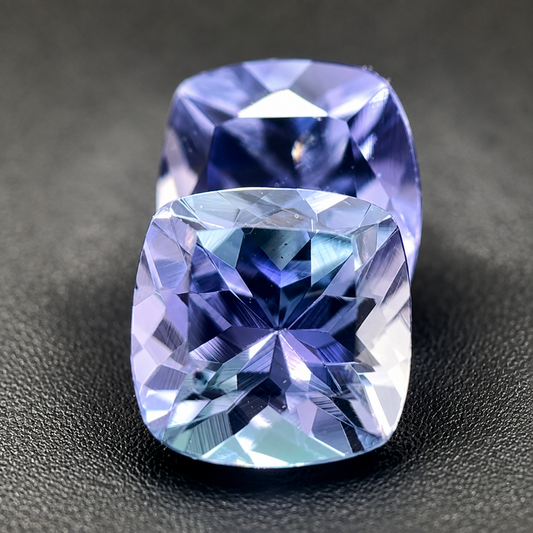 Tanzanite Naturale Unheat Cushion 1.20ct – Gemma Non Trattata per Gioielleria