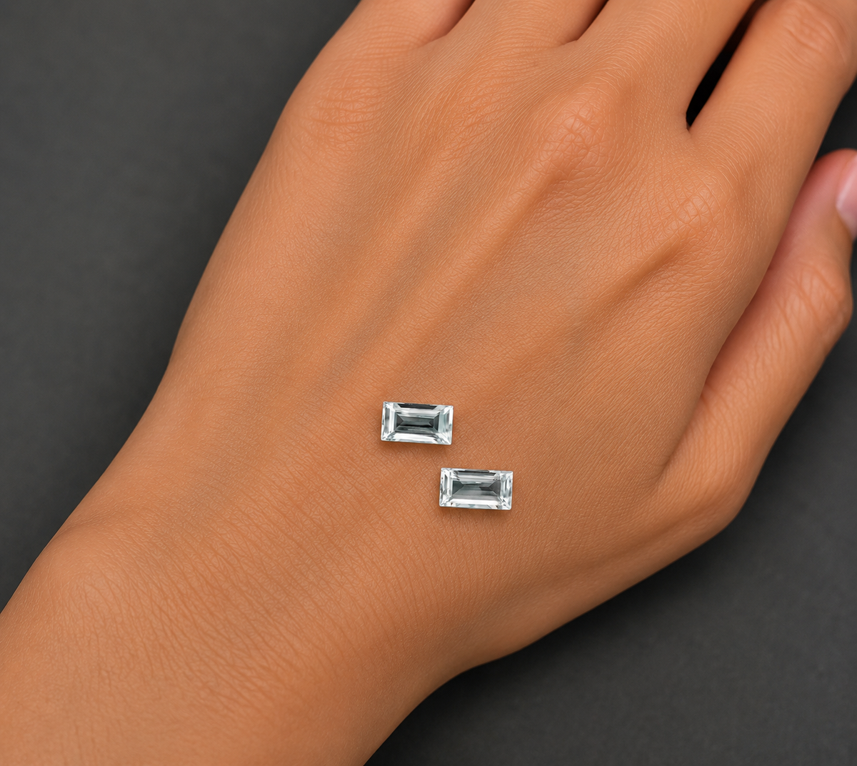 Acquamarina Naturale Baguette 5.45ct – Pietra Preziosa per Gioielleria