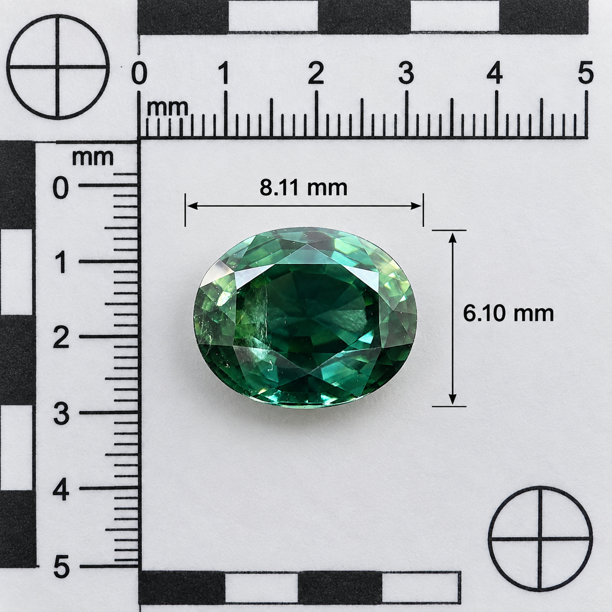 Zaffiro Australiano Naturale Ovale 1.95ct – Pietra Preziosa per Alta Gioielleria