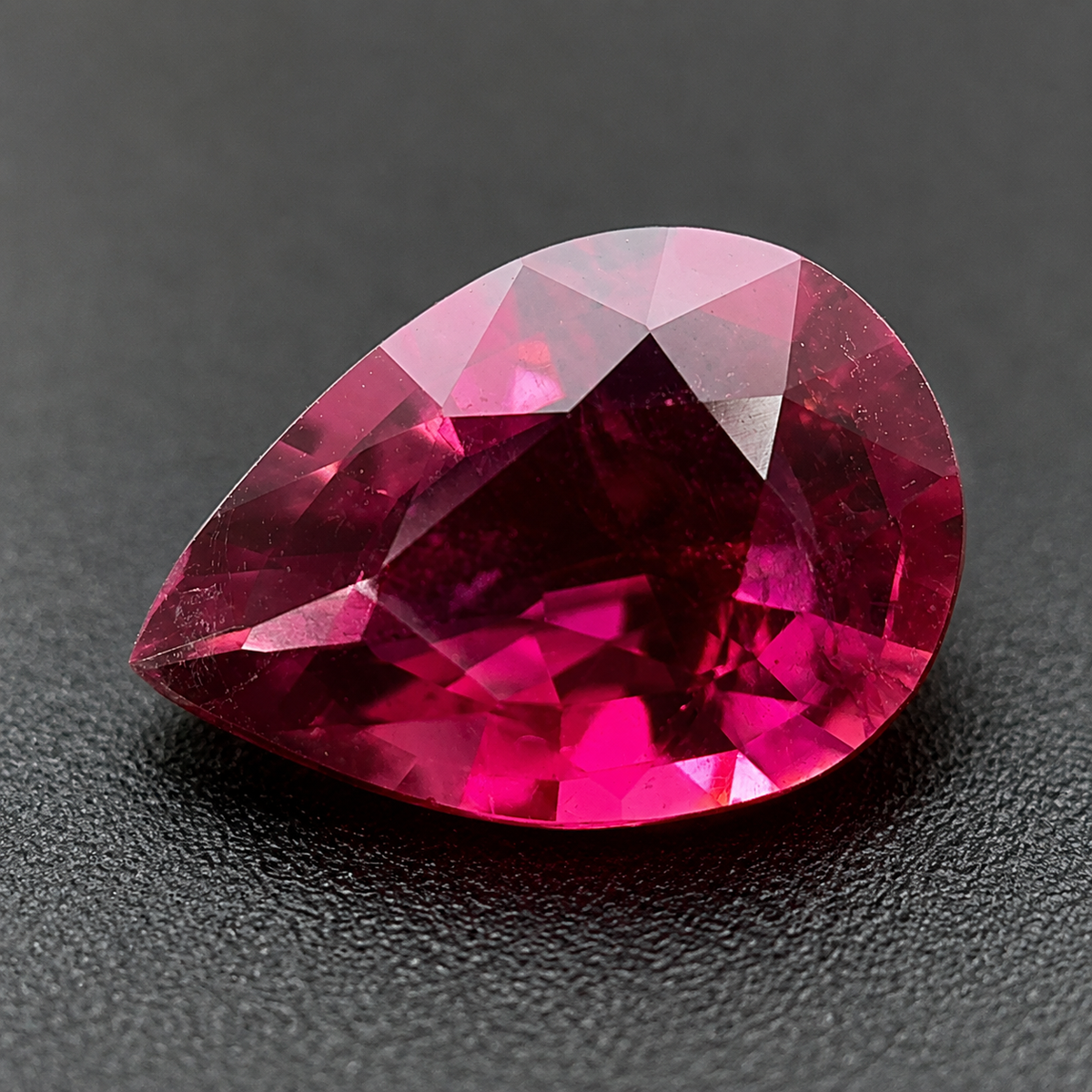 Tormalina Rossa Goccia 1.60ct – Pietra Preziosa per Gioielleria