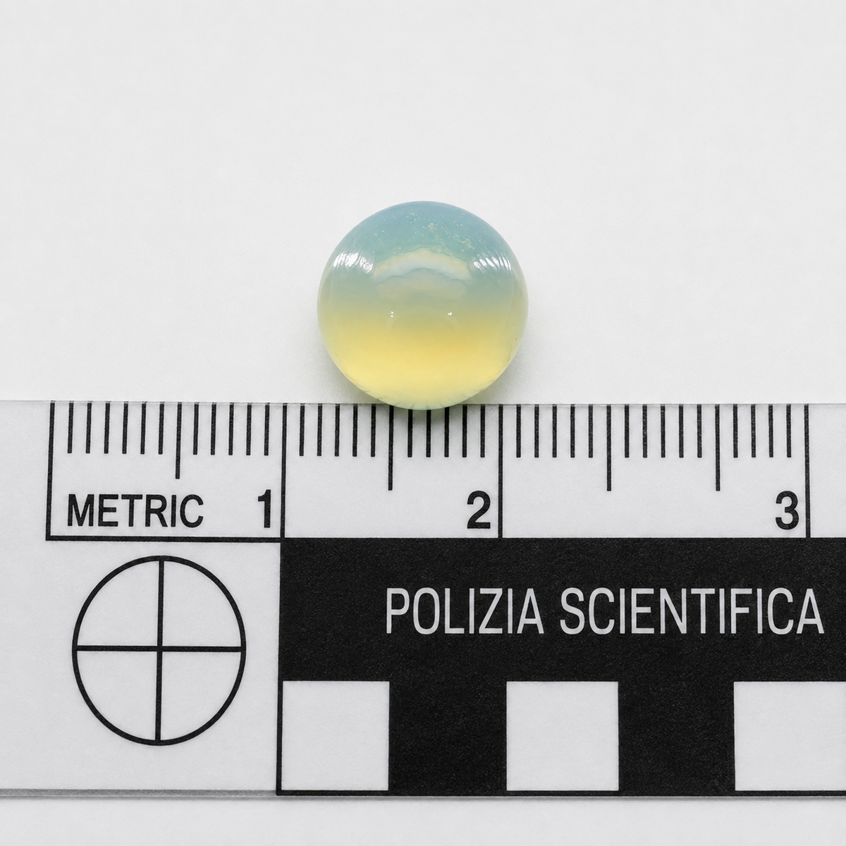Prenite Naturale Tondo Cabochon 4.55ct – Pietra Semipreziosa Verde per Gioielleria