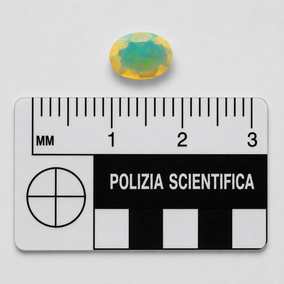 Opale Naturale Ovale 0.55ct – Gemma con Gioco di Colori per Gioielleria