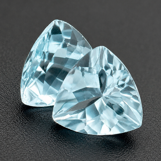 Acquamarina Naturale Trillion 2.15ct – Pietra Preziosa per Gioielleria