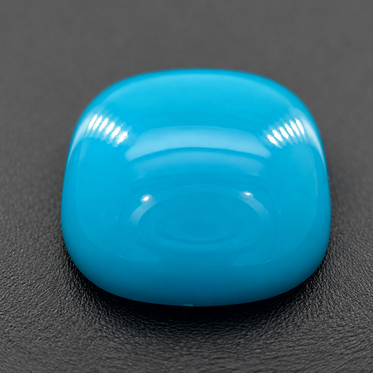 Turchese Naturale Cushion Cabochon 3.60ct – Pietra Semipreziosa per Gioielleria