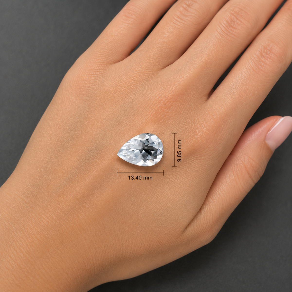 WHITE TOPAZ 🤍 CT 6.10