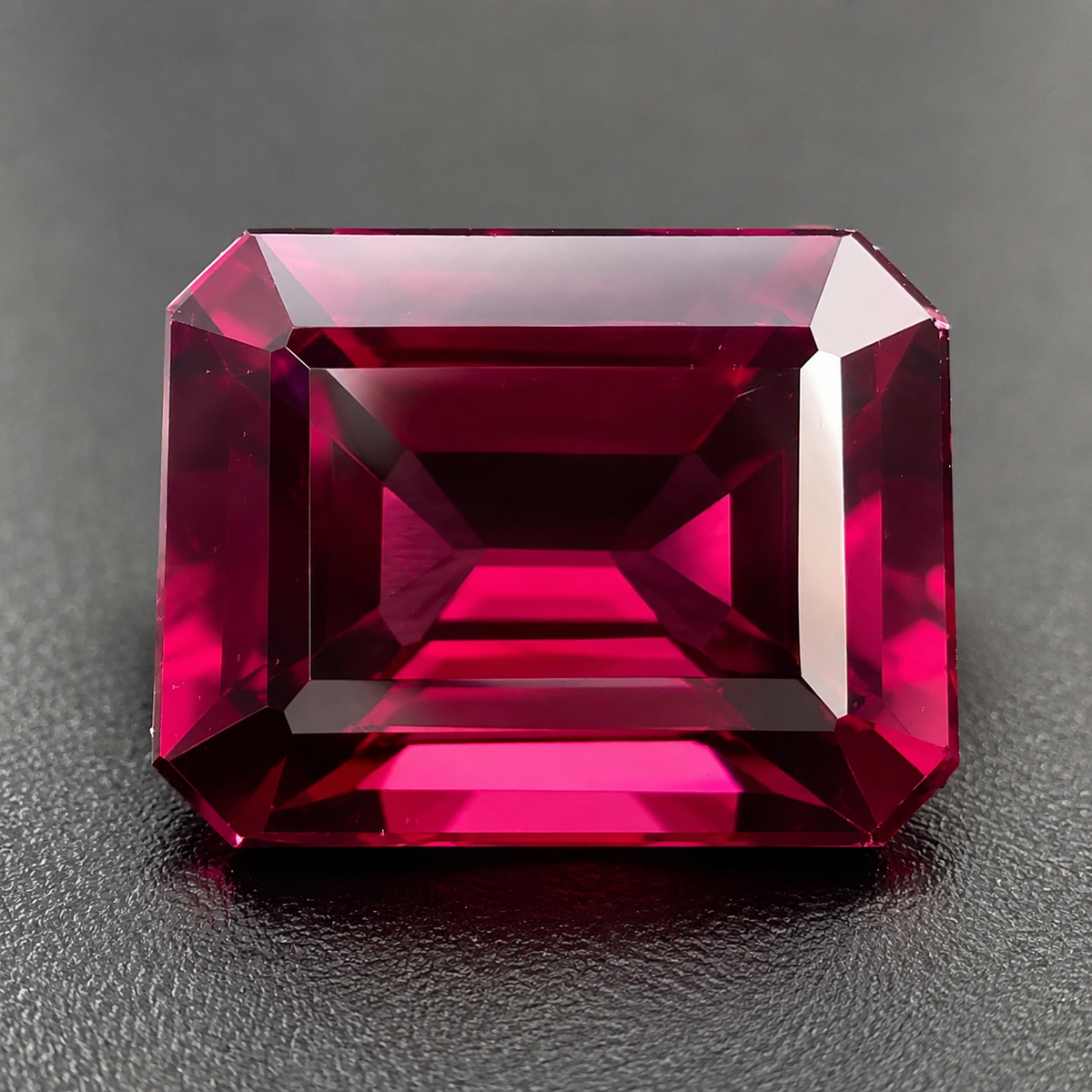 Rodolite Naturale Ottagono 3.00ct – Granato Porpora per Alta Gioielleria