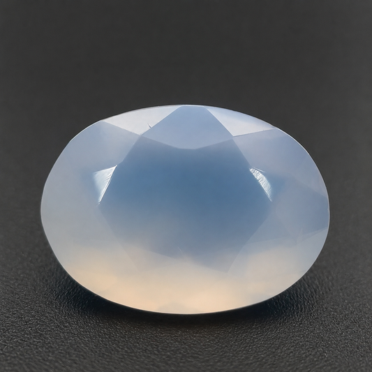 Calcedonio Naturale Ovale 5.35ct – Pietra Semipreziosa per Gioielleria