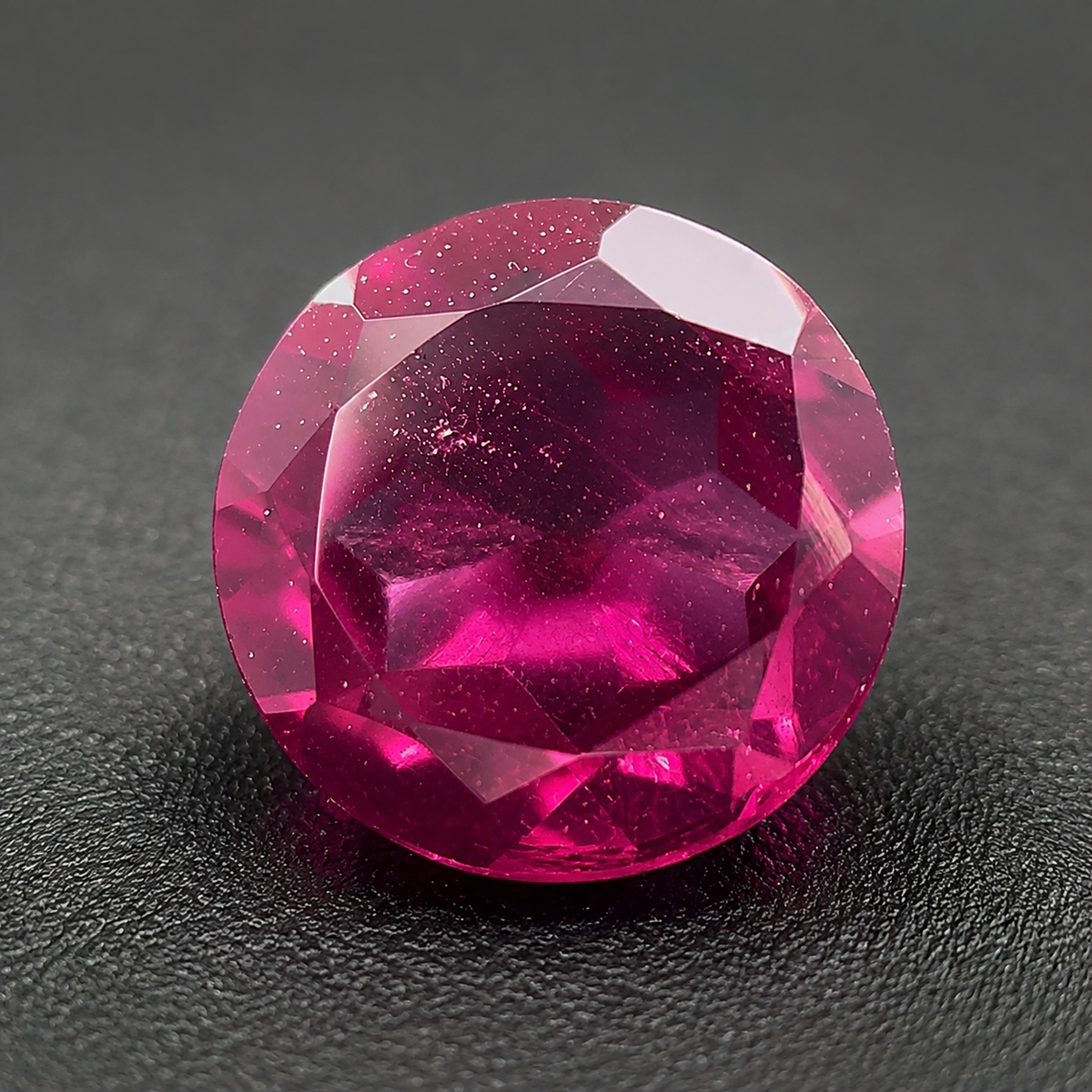 Spinello Rosso Naturale Tondo 0.60ct – Gemma Rara per Alta Gioielleria