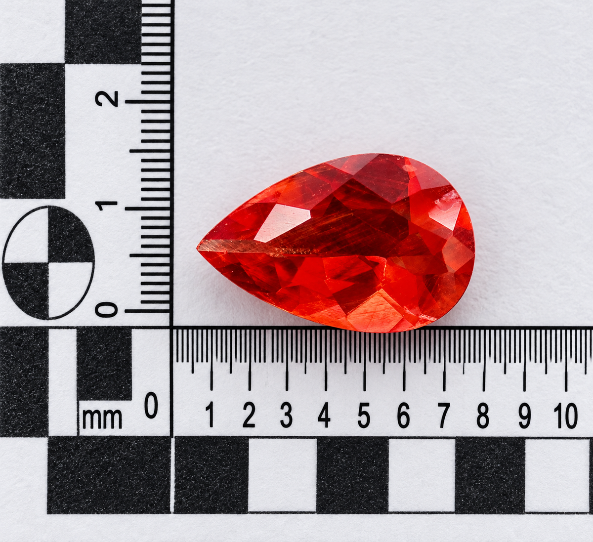 Andesina Naturale Goccia 1.00ct – Pietra Preziosa Rara per Gioielleria