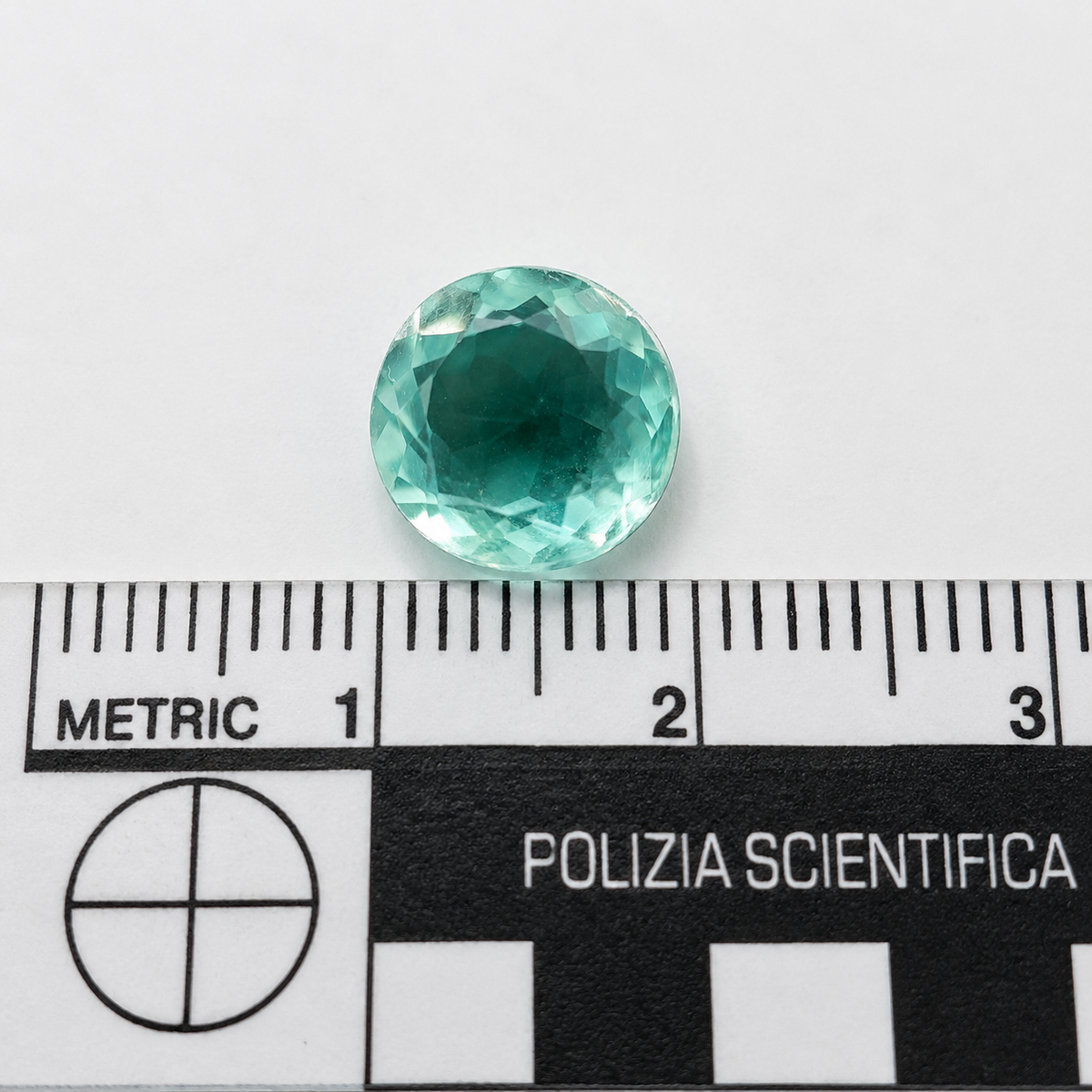 Fluorite Naturale Tondo 5.90ct – Pietra Semipreziosa per Gioielleria