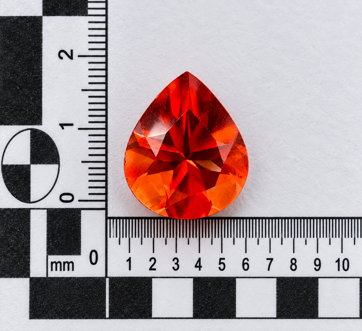 Andesina Naturale Goccia 0.65ct – Pietra Preziosa Rara per Gioielleria