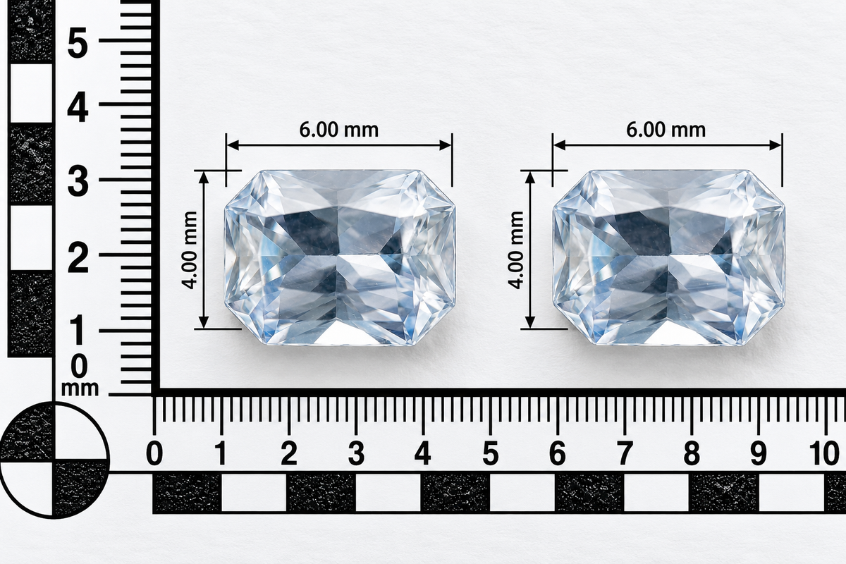 UNHEATED CEYLON SAPPHIRES 🩵 CT 1.70